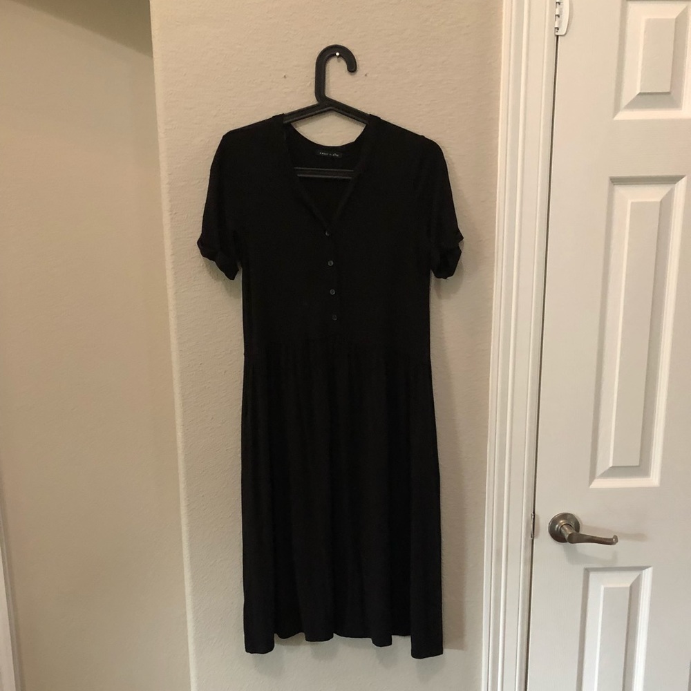 Casual little black dress